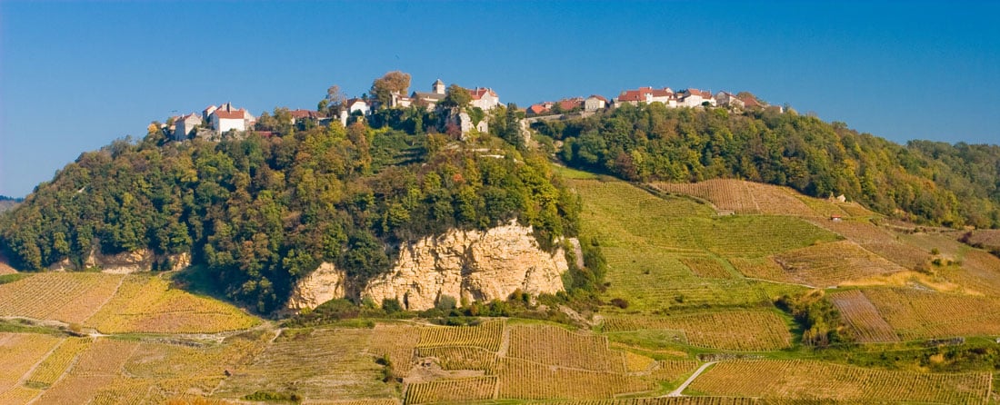 Le village de ChâteauChalon Domaine BerthetBondet